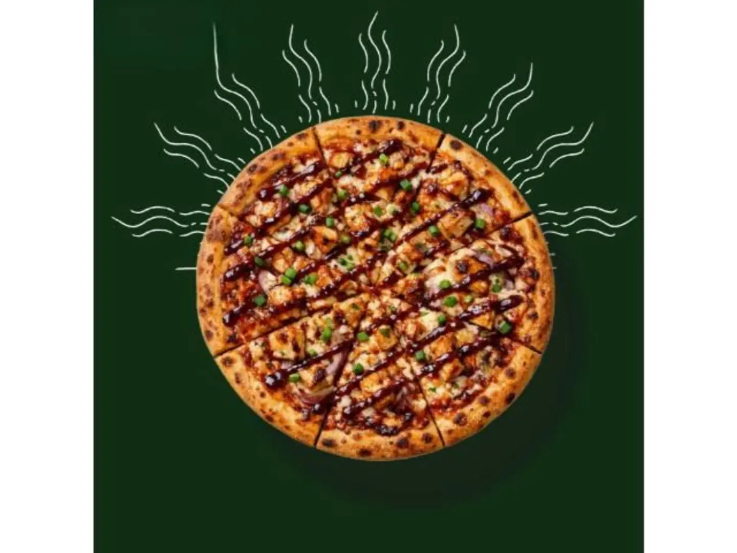 بيتزا تشكن باربيكيو - صغير