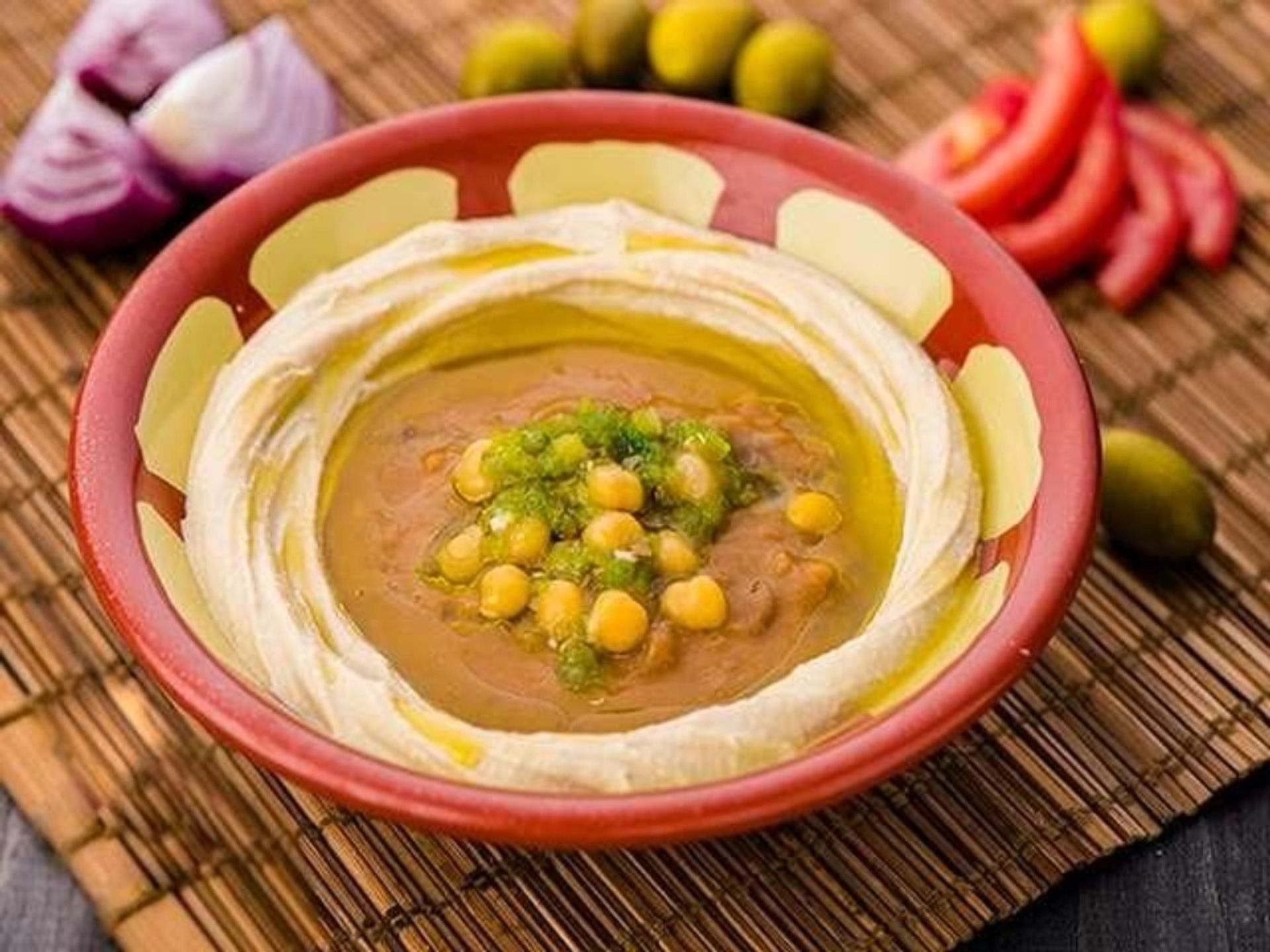 صحن فول بالحمص - صغير