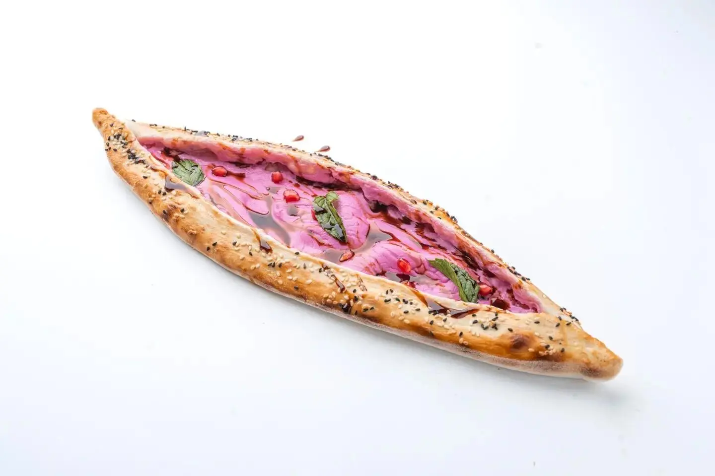 فطيرة لبنة زعتـر - وسط