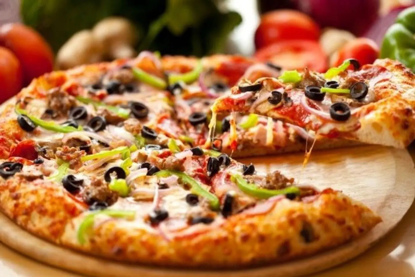 Vegetable Pizza - Small