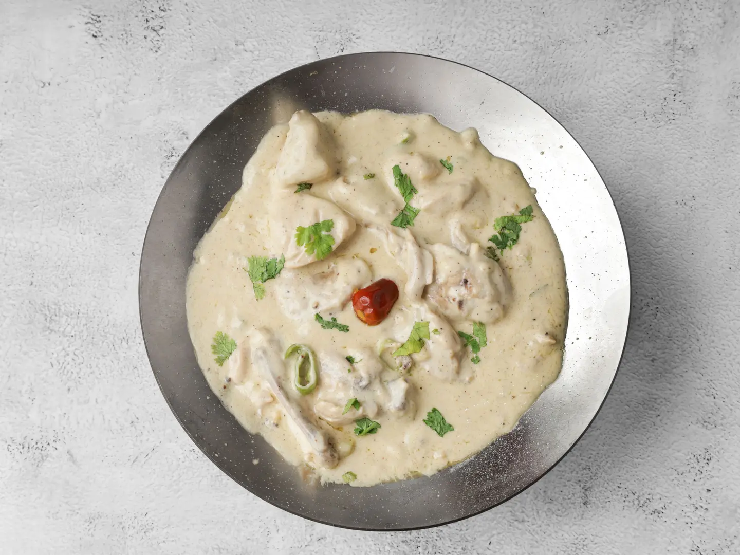 Mutton White Karahi - Half