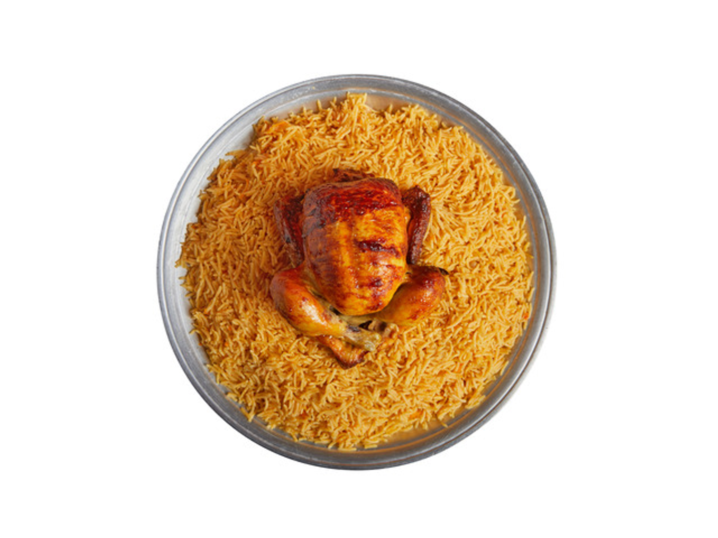 دجاج شواية - نص دجاجه
