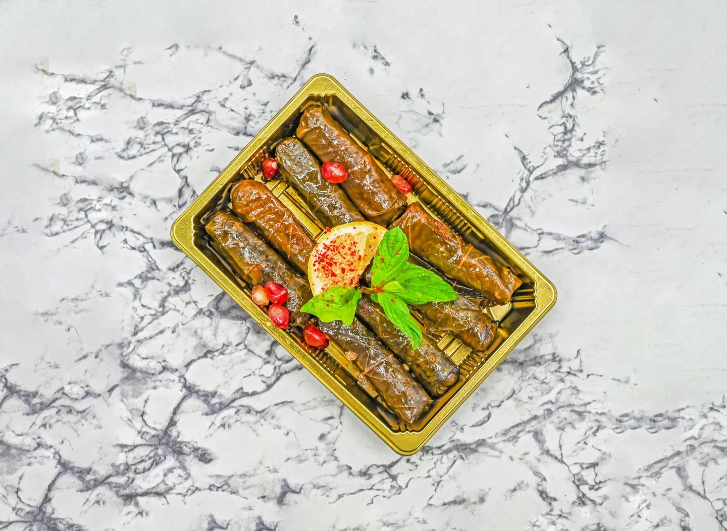 Spicy Grape Leaves - Grape Leaves   60 Pieces