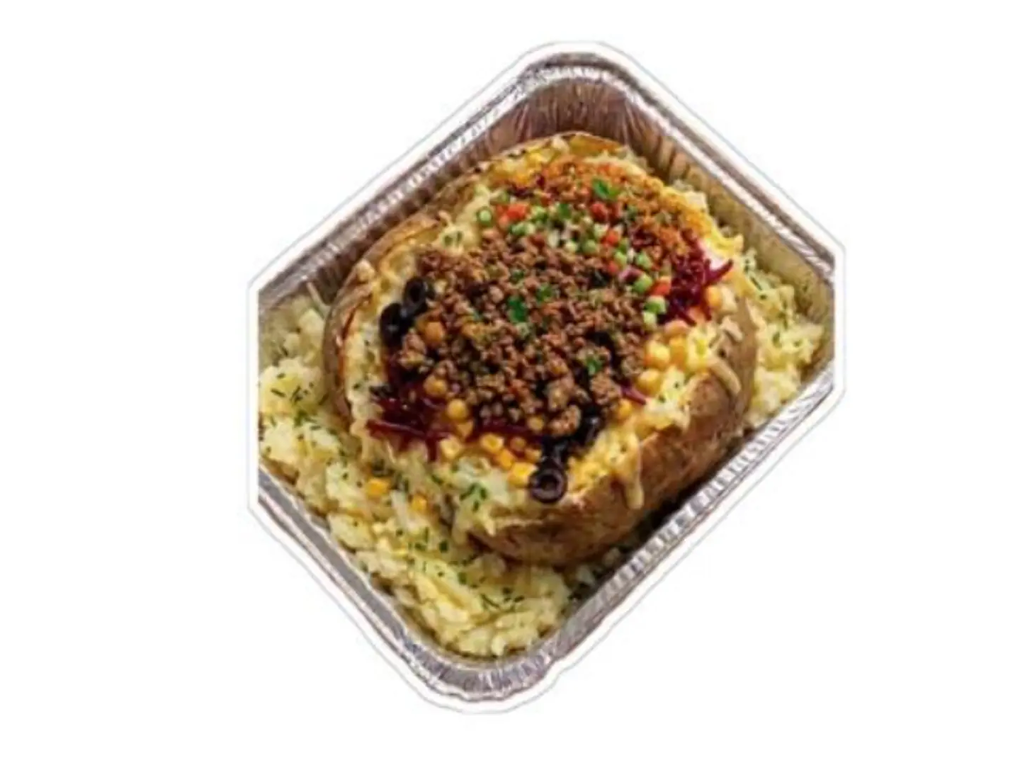 Baked Potato With Meat - Small