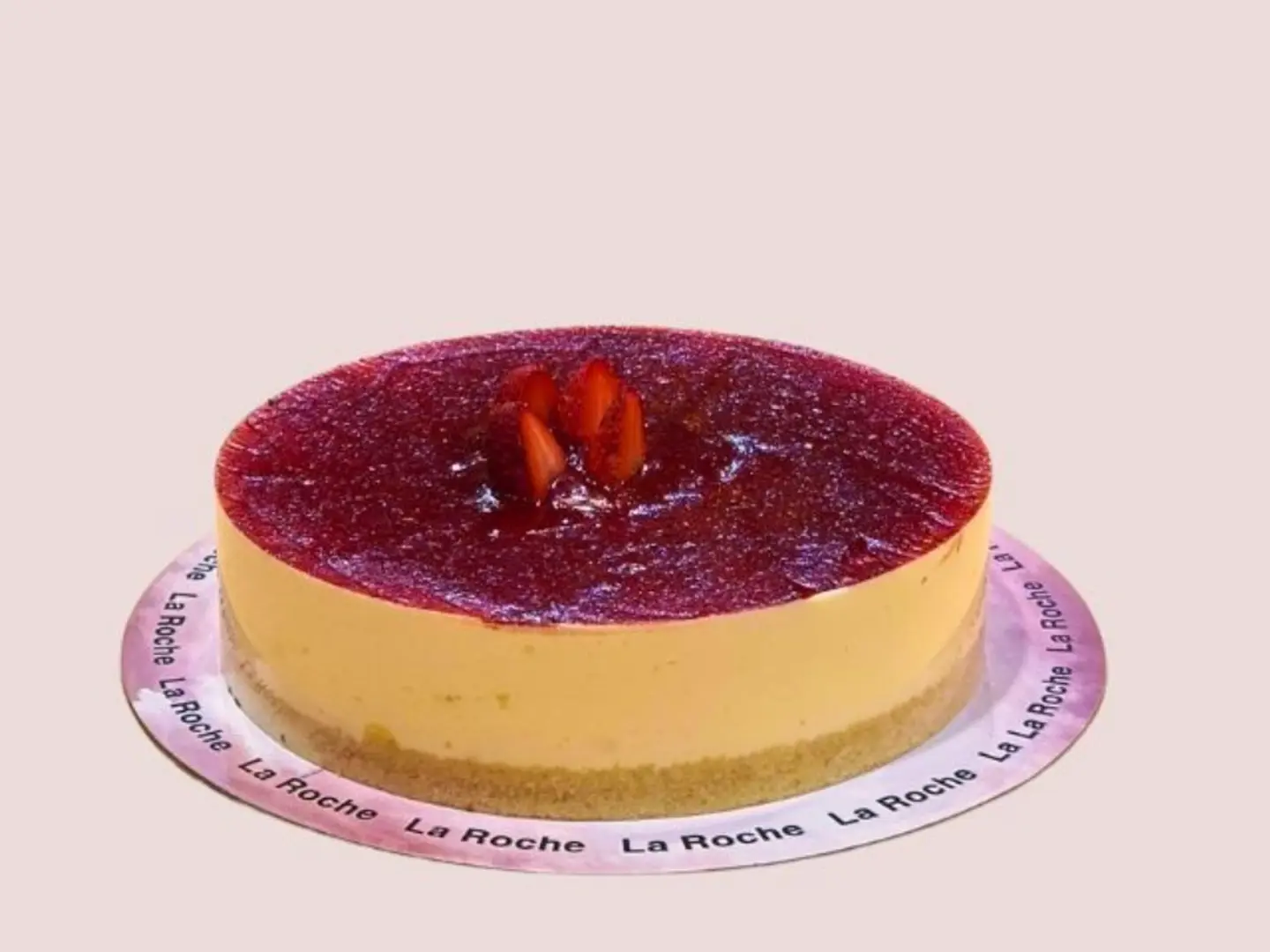 تشيز كيك الفراولة - الحجم الكبير - تكفي ٦- ٨ أشخاص