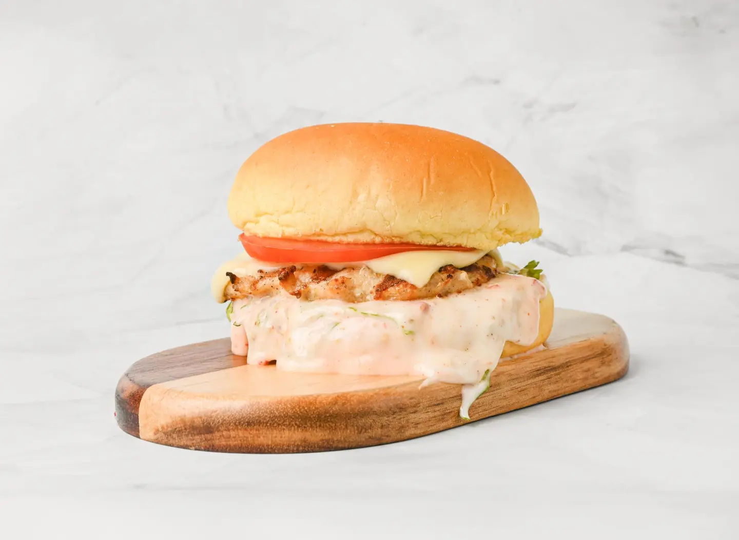 Chicken Cheeseburger - Sandwich