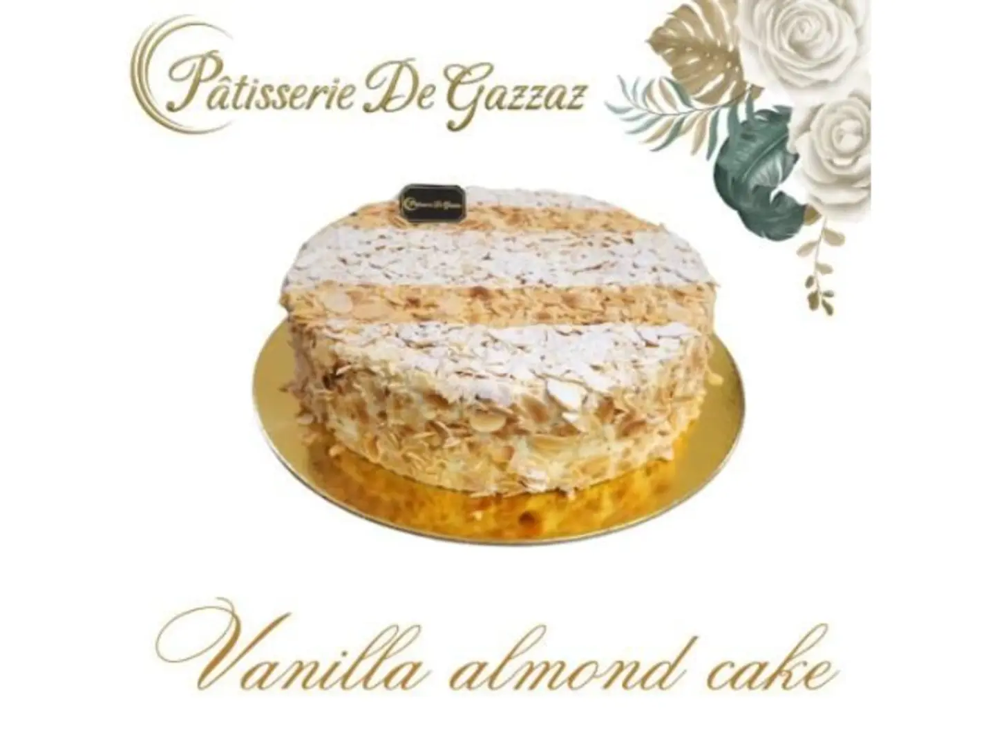 Vanilla Cake Almonds - Small