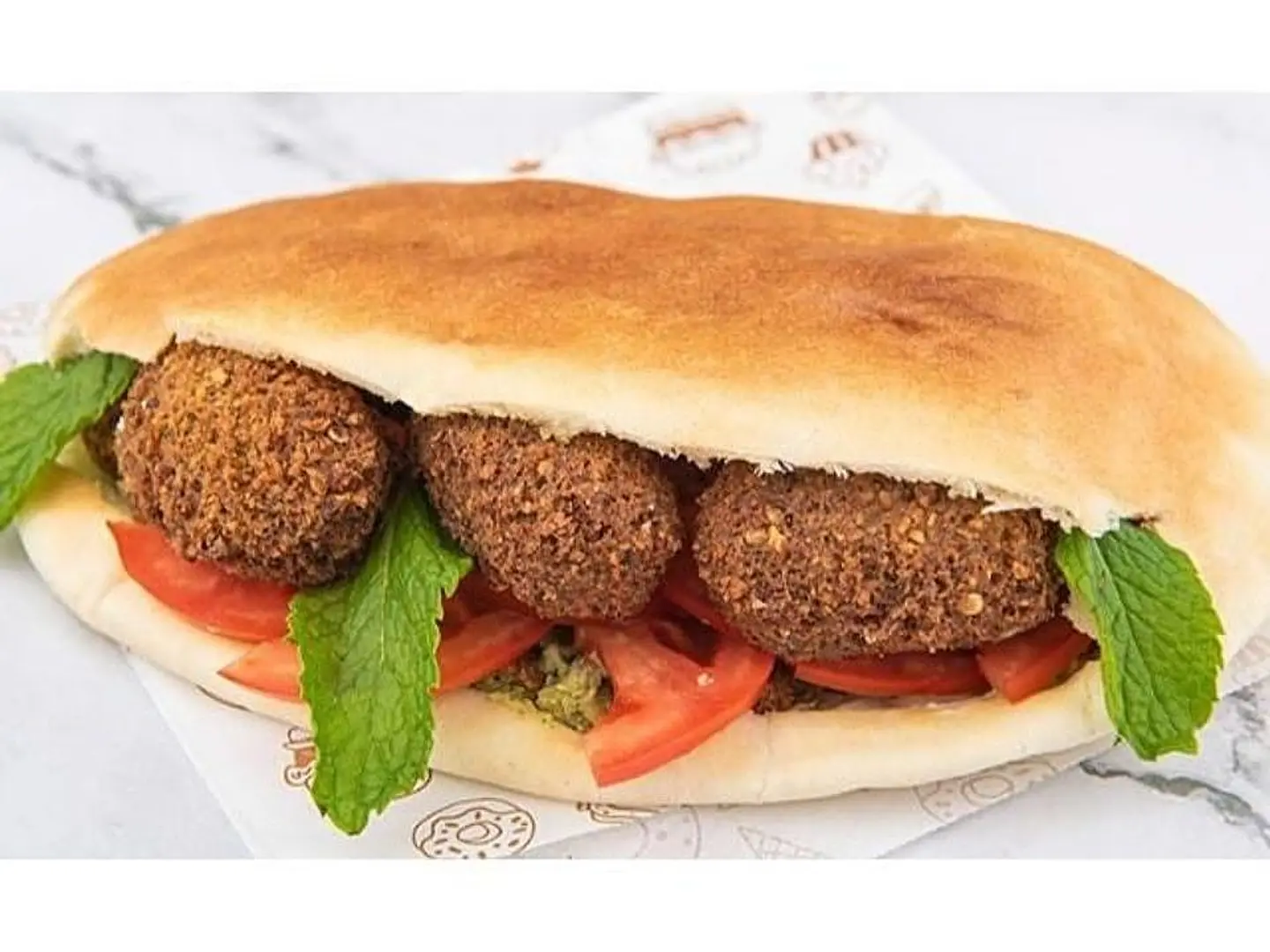فلافل سبانخ - صغير