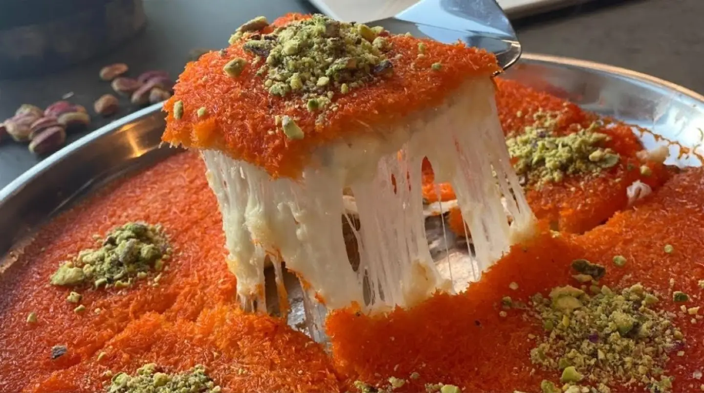 كنافة بالجبن نابلسية - كبيرجدا