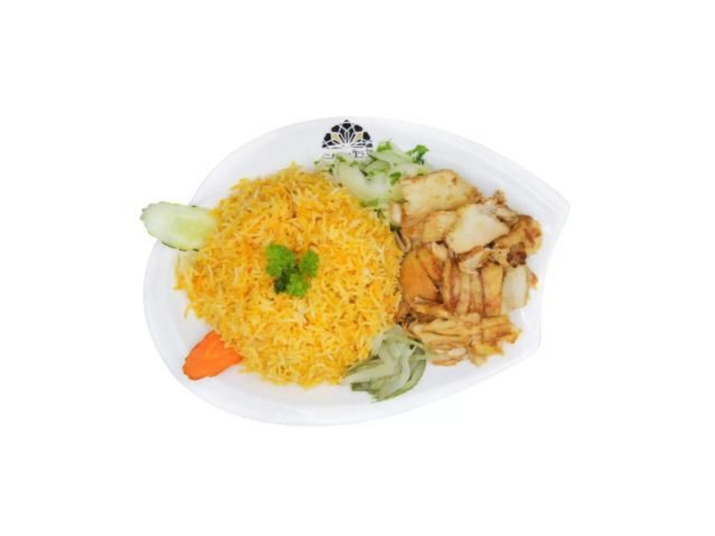 صحن شاورما مع الأرز - صغير