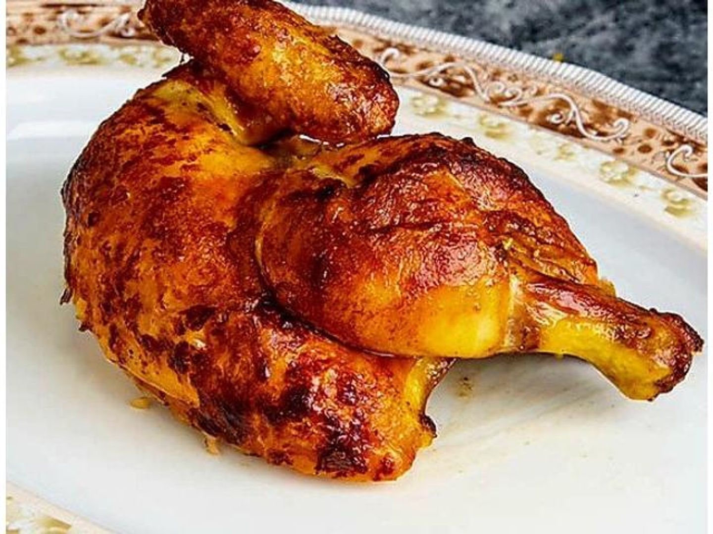 دجاج شواية سادة - ربع دجاجة