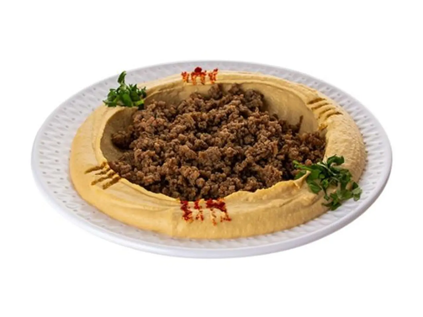Hummus With Meat Plate - Small