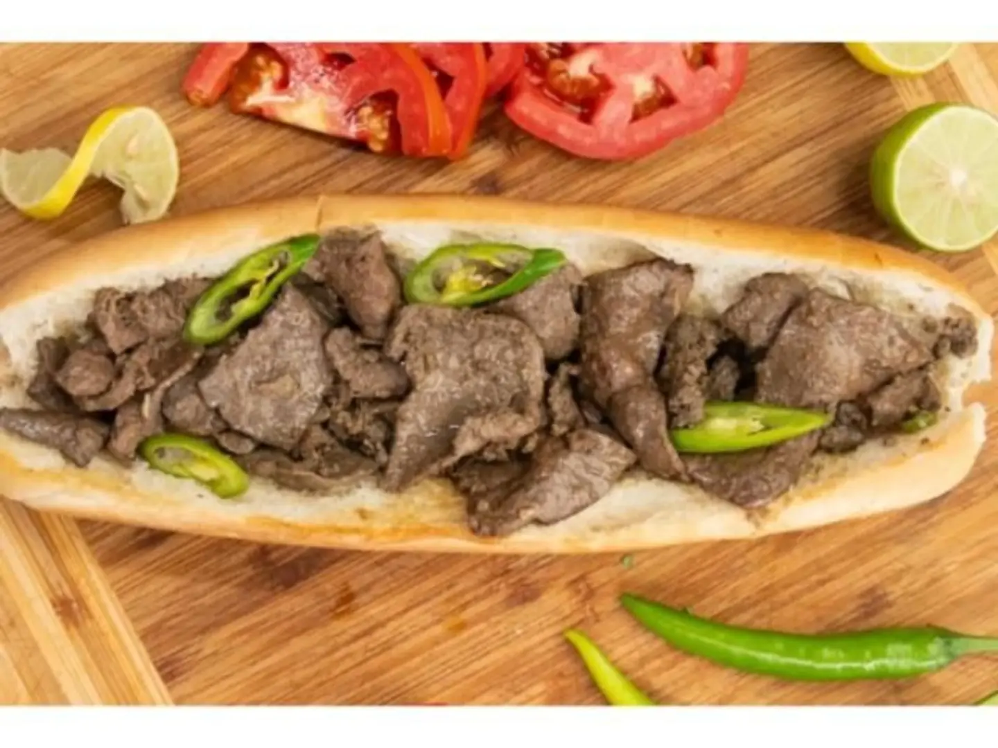 Charcoal Grilled Liver - Syrian Bread