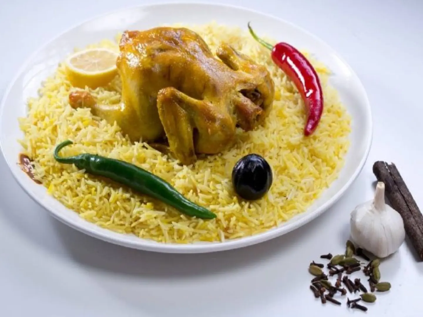 دجاج مندي - دجاجة مندي - حبة رز بشاور