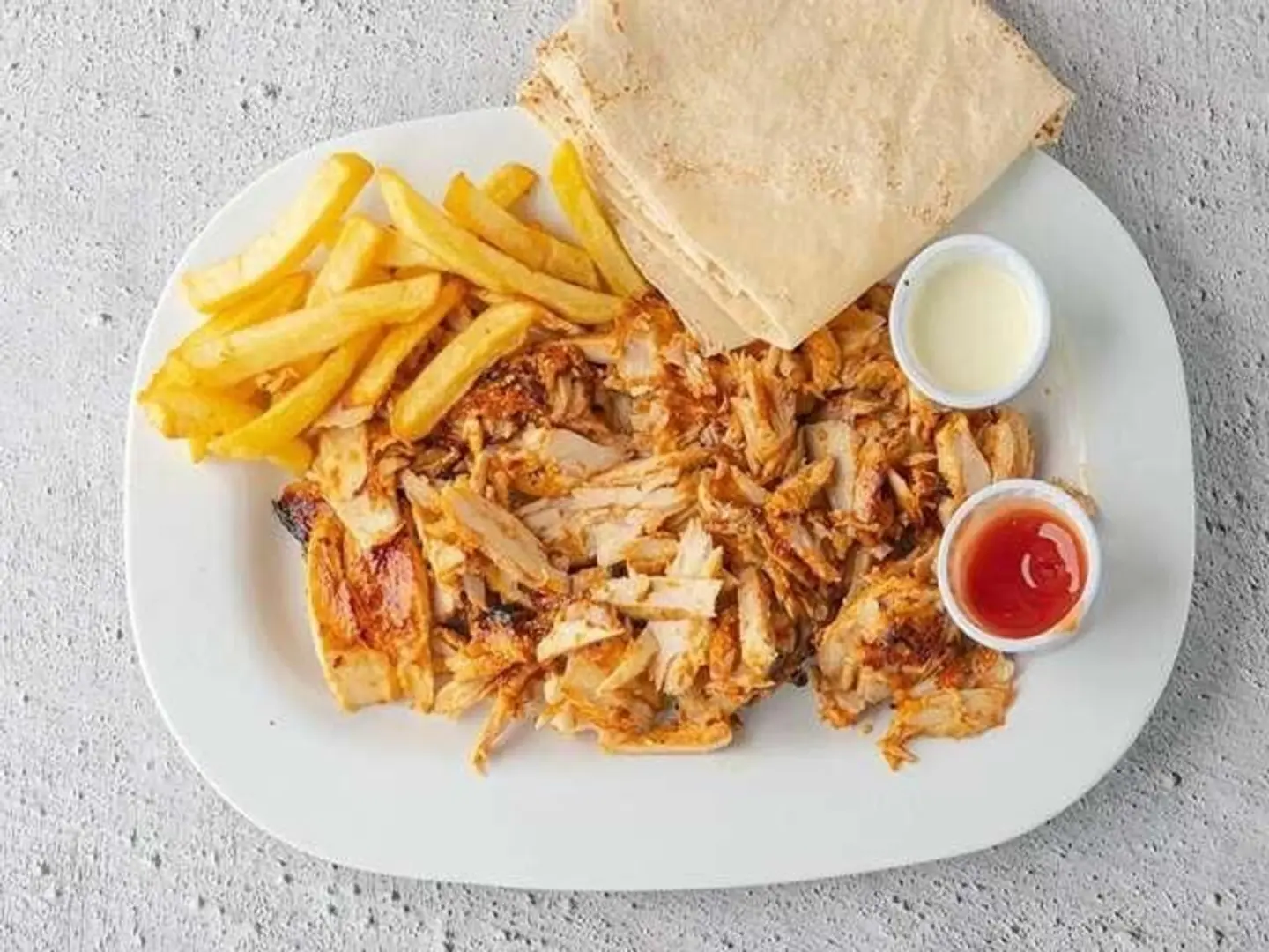 صحن شاورما - صغير