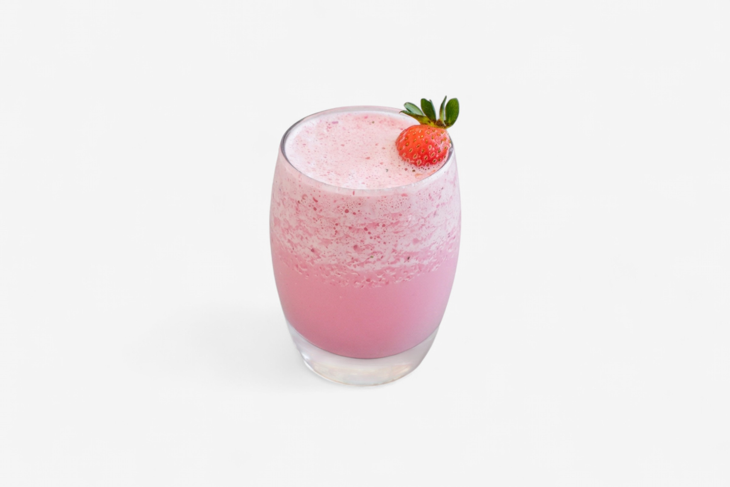 Strawberries With Milk  - Small