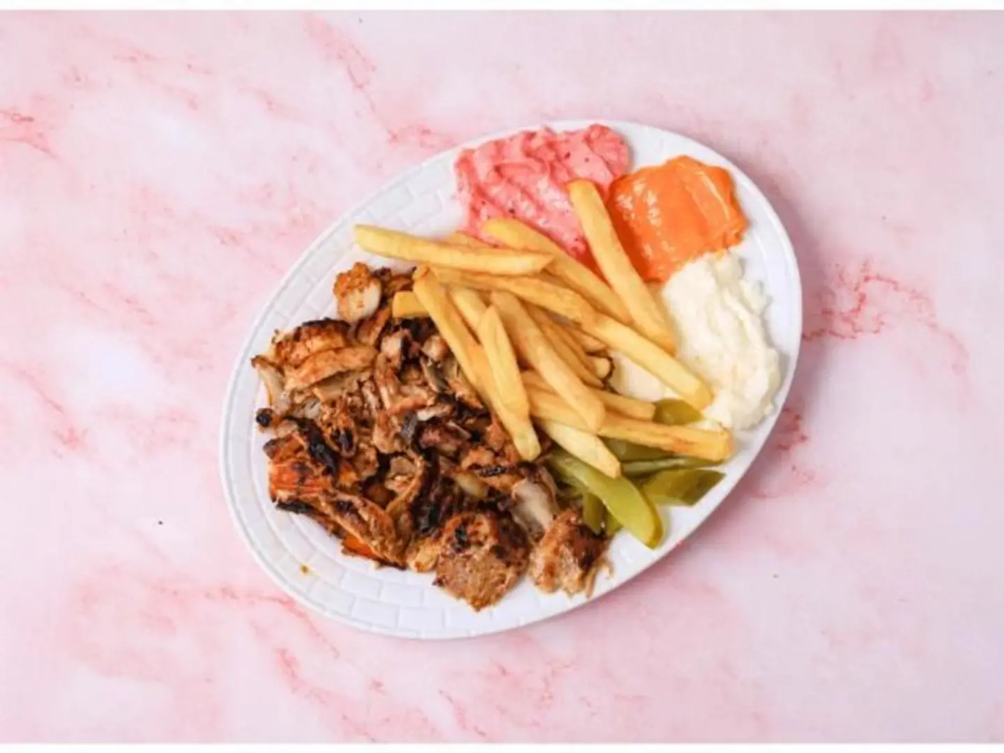 صحن شاورما - صغير