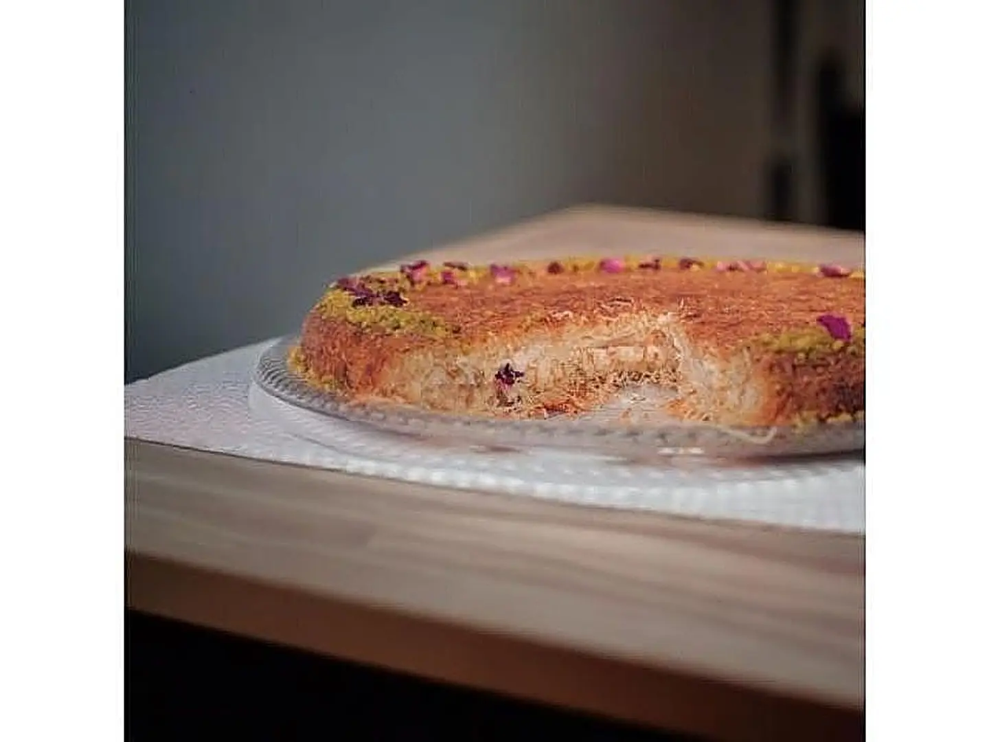Kunafah With Cream And Banana - Small