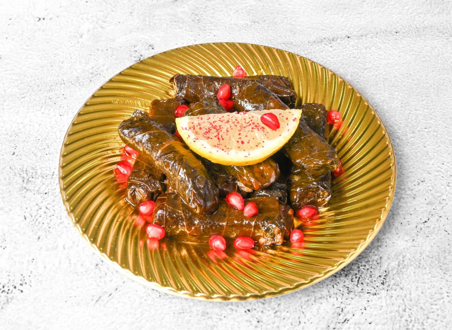 ورق عنب دبس رمان - 10 حبة
