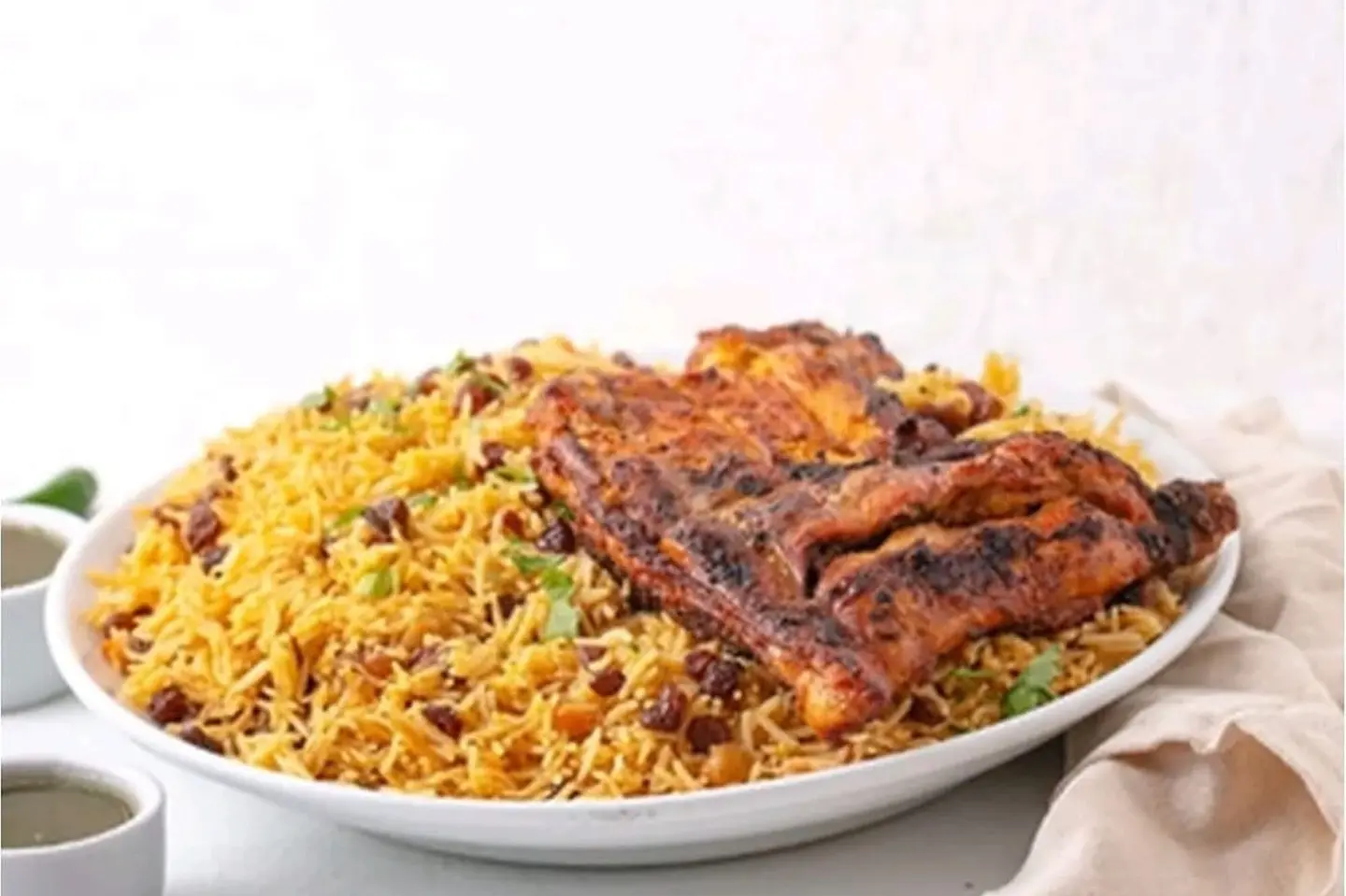 Charcoal Chicken With Rice - Whole Chicken