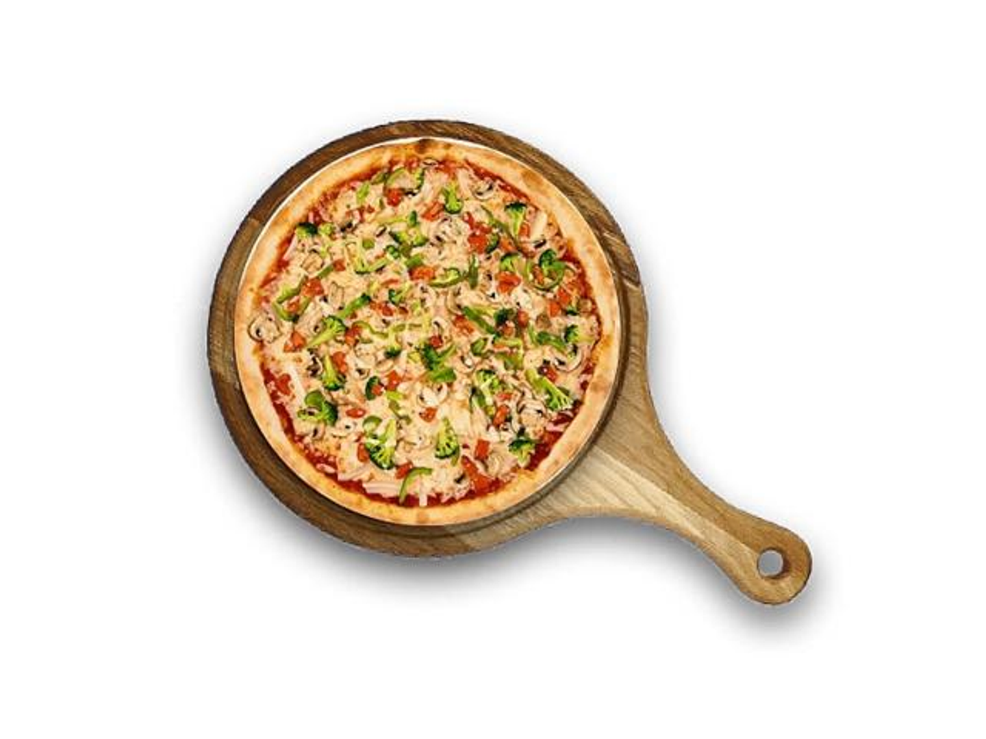 بيتزا شرقي خضروات - وسط