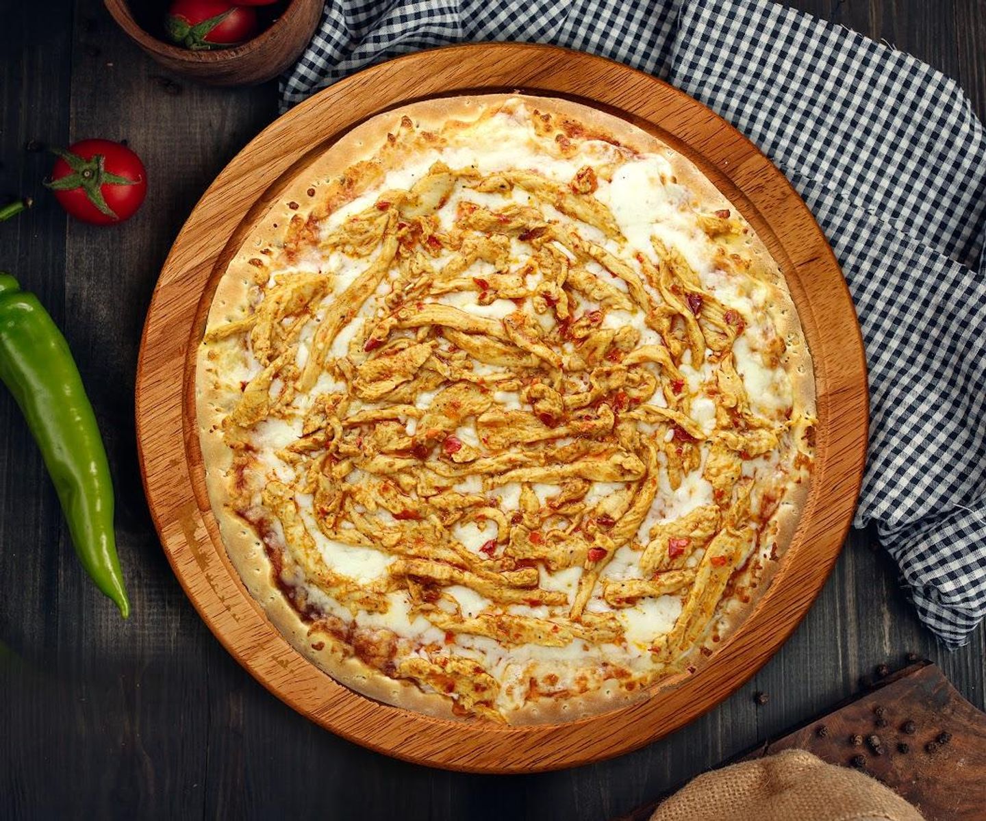 بيتزا شيش طاووق - صغير