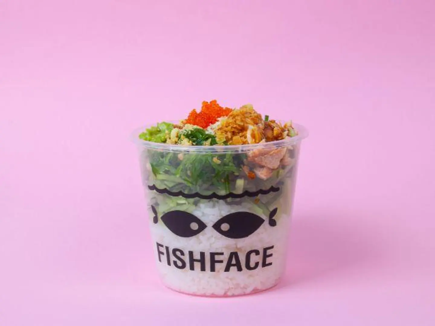 Crunchy Salmon Honey Glaze Poke - Small