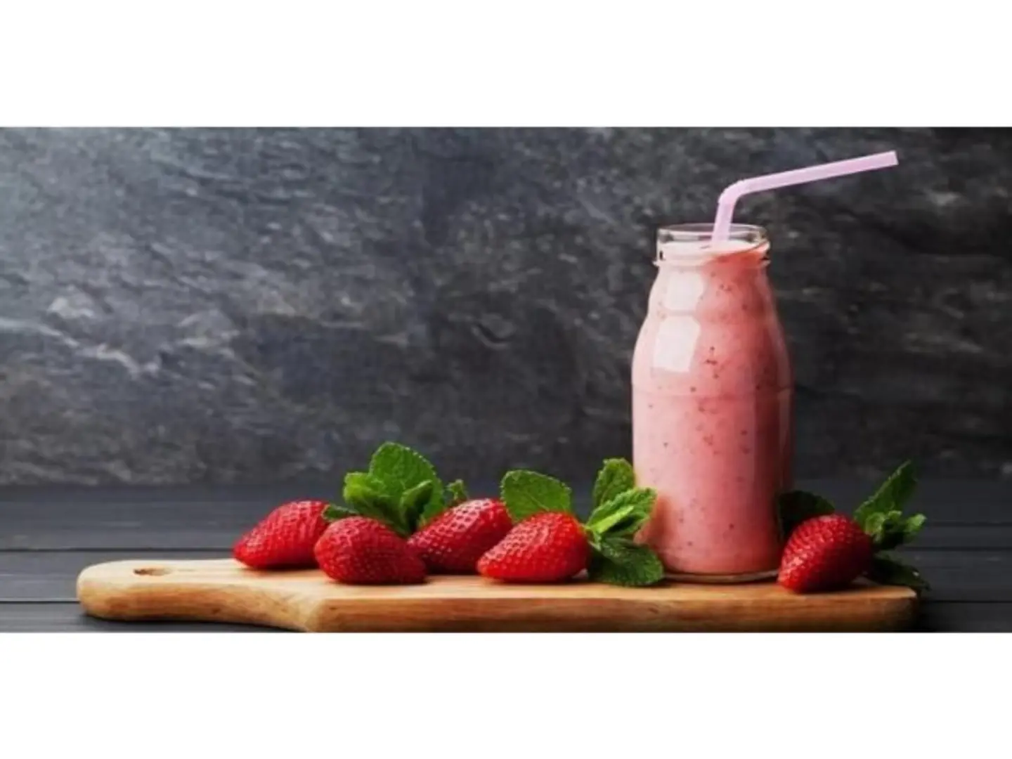 Milkshake Strawberry Banana - Small