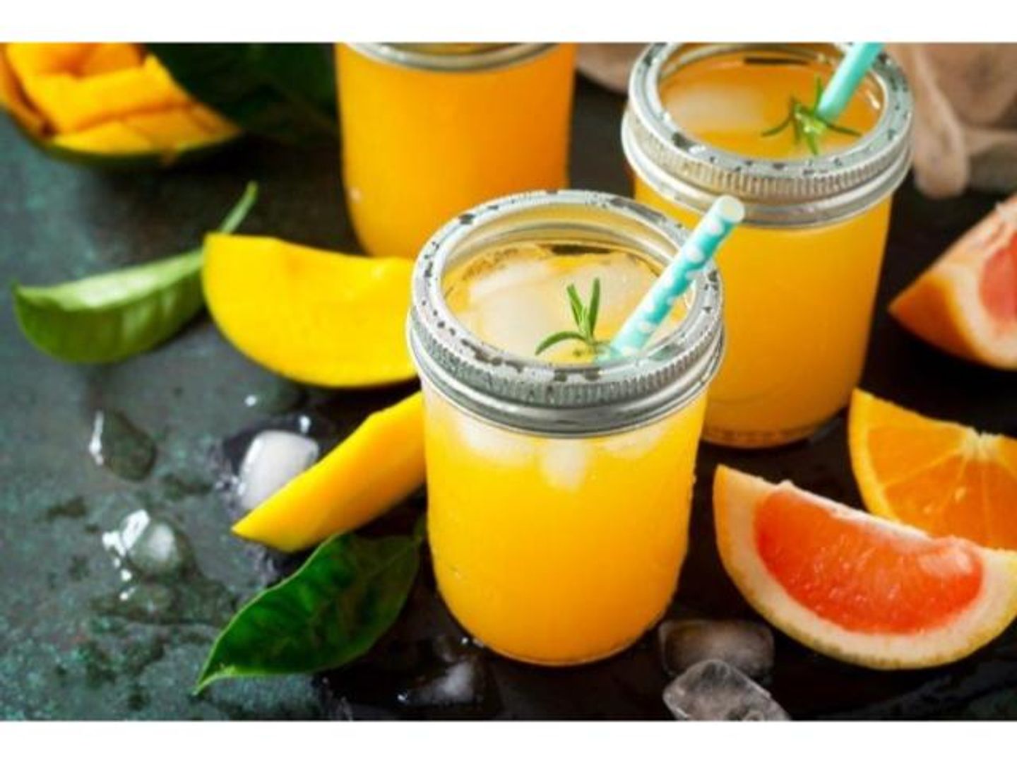 Grapefruit, Orange, Pineapple And Kiwi - Medium