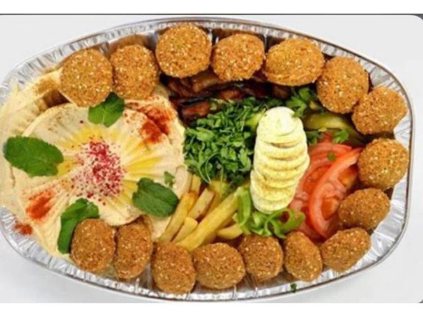 Mixed Falafel Platter - Medium