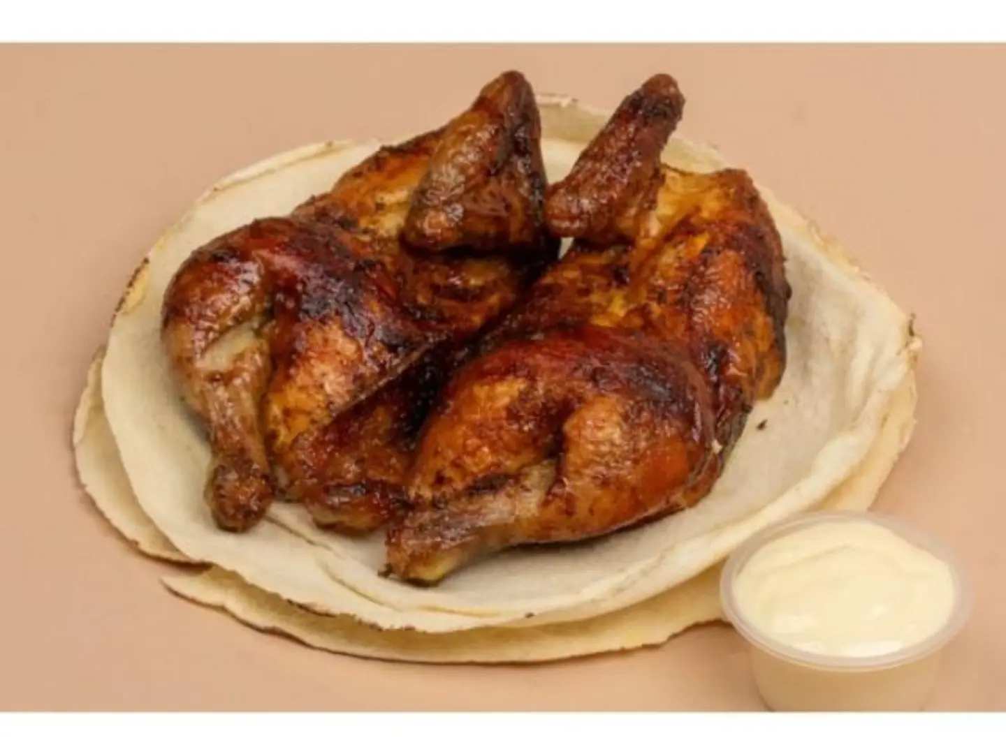 دجاج شواية - نص حبة دجاج