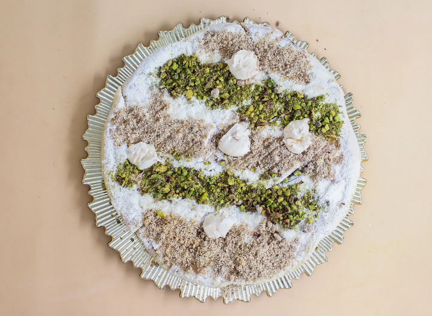 Cream Pie With Nuts - X Small