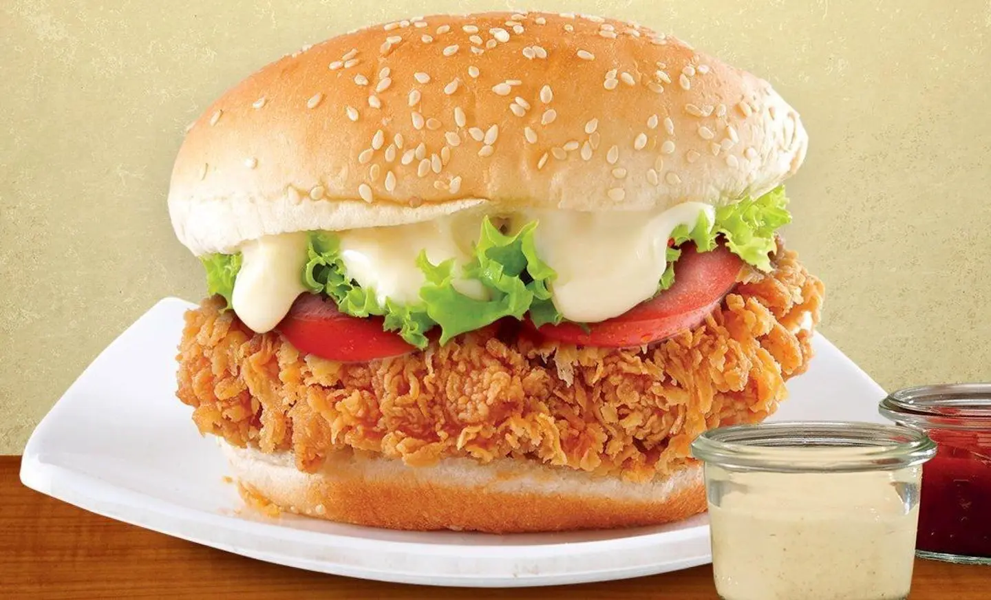 Crispy Chicken Burger - Regular
