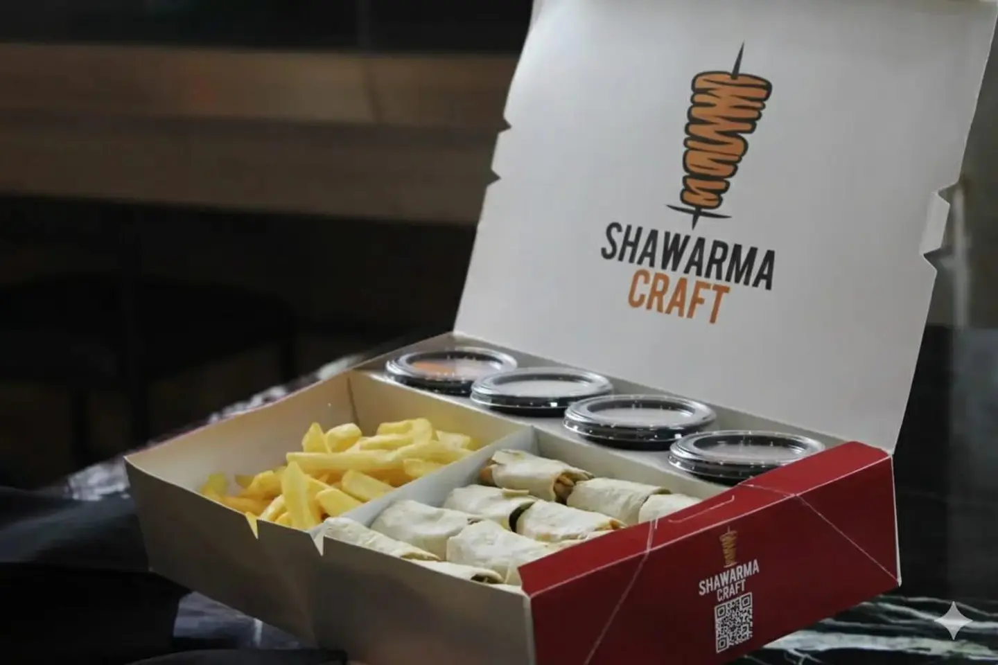 عربي شاورما 6 قطع كرافت - دجاج