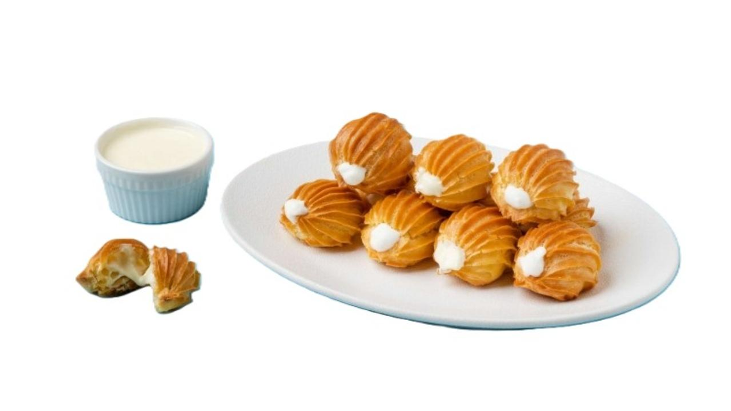 بلح مشوي قشطة - وسط