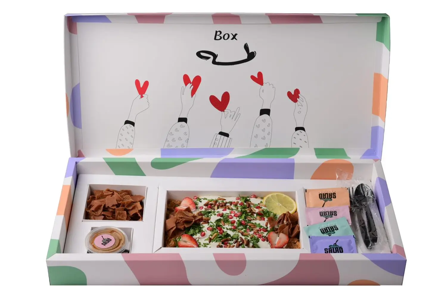 بوكس لمًة فتة ورق عنب - لمة