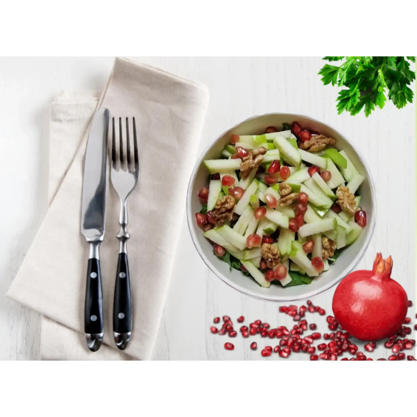Arugula Salad Green Apple - Small
