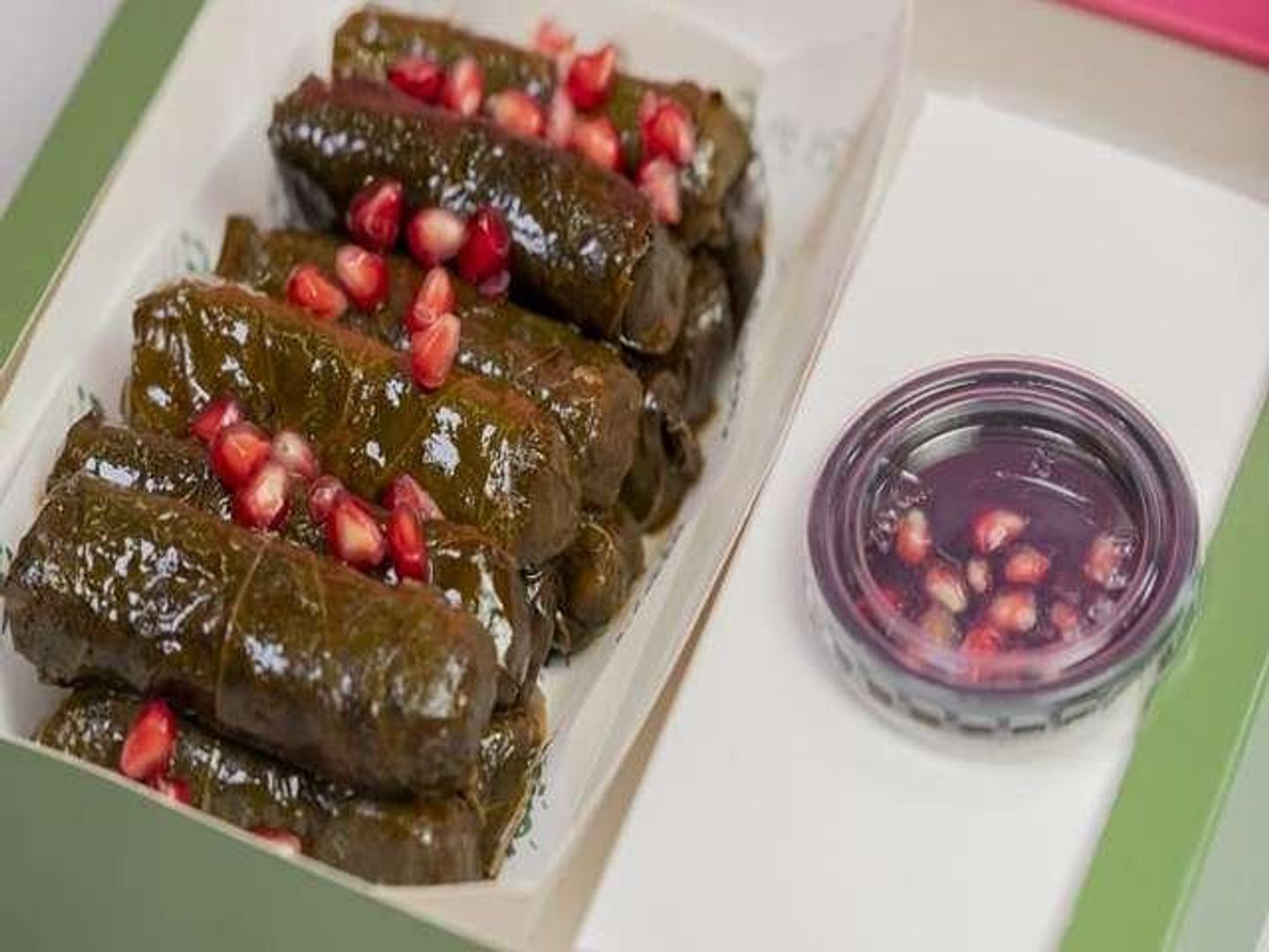 ورق عنب دبس رمان - صغير