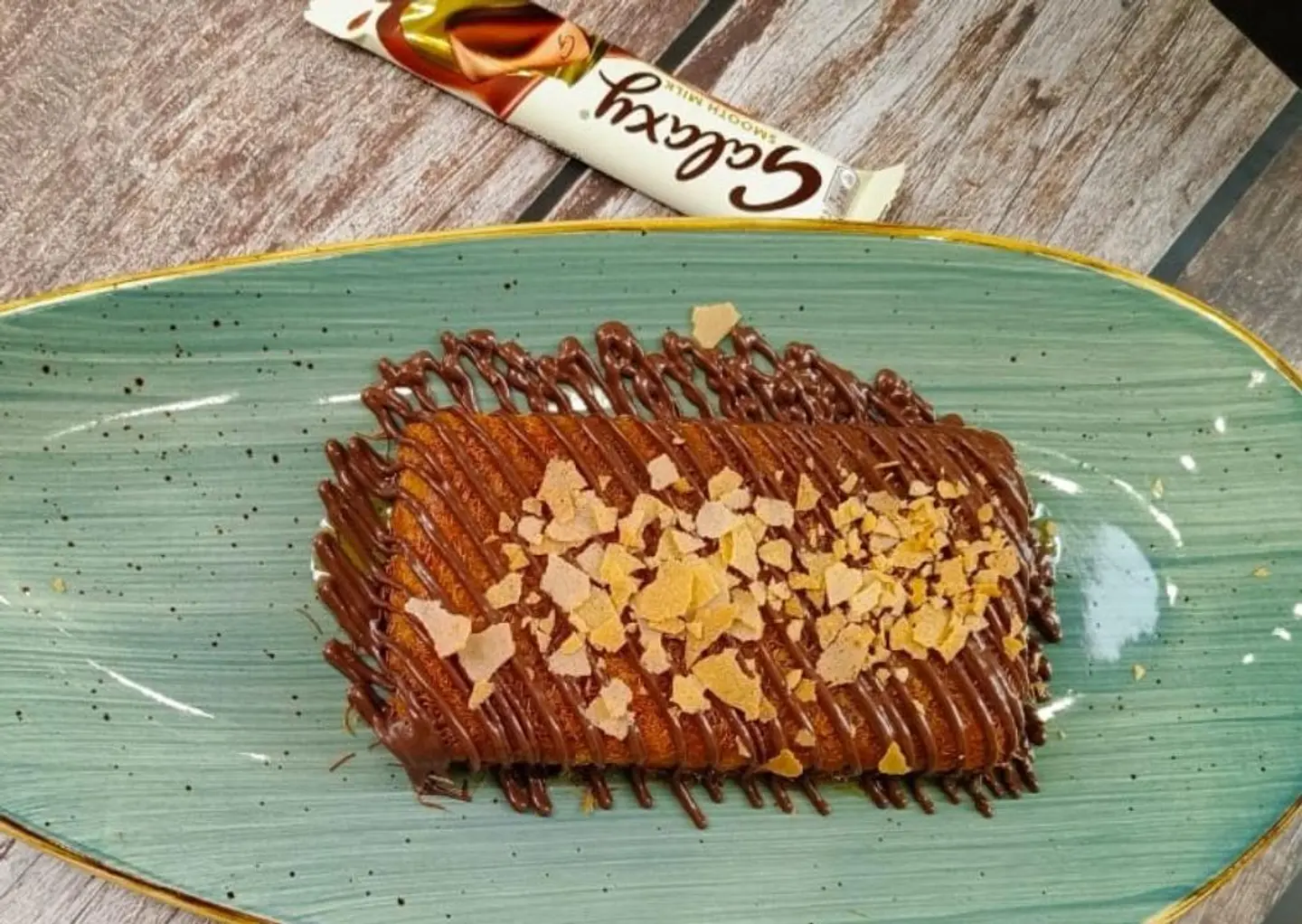 Kunafa With Galaxy Filling - Small