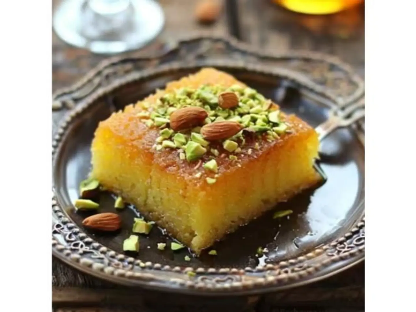 بسبوسة سادة - صغير