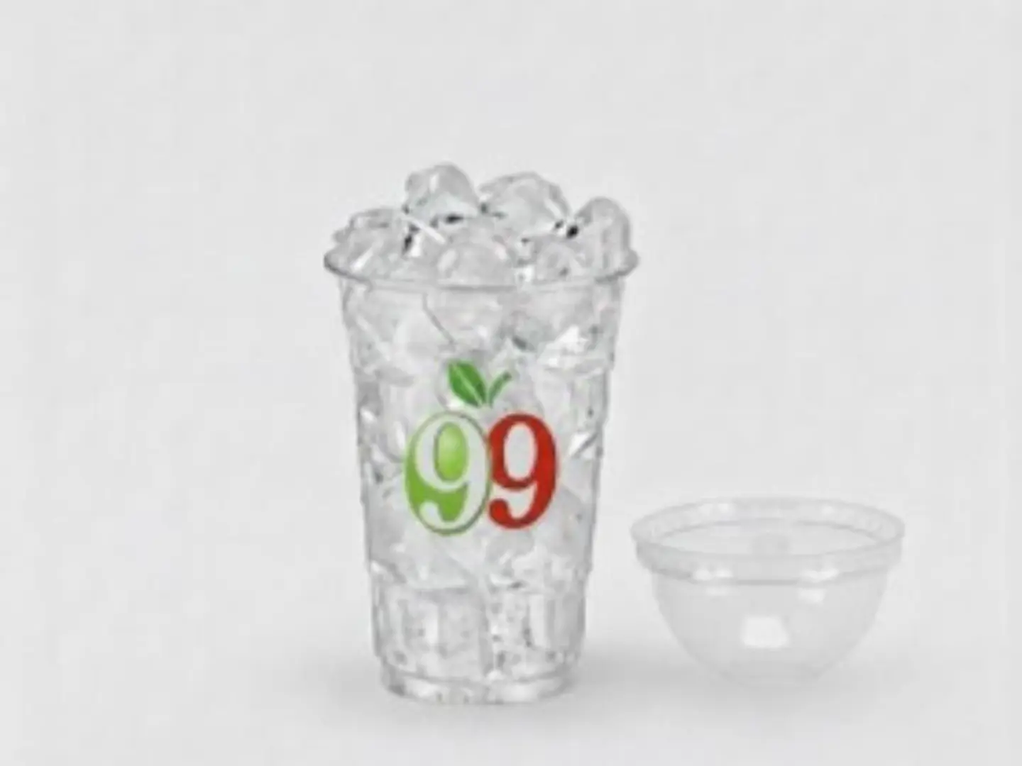 ثلج كوب - كوب وسط