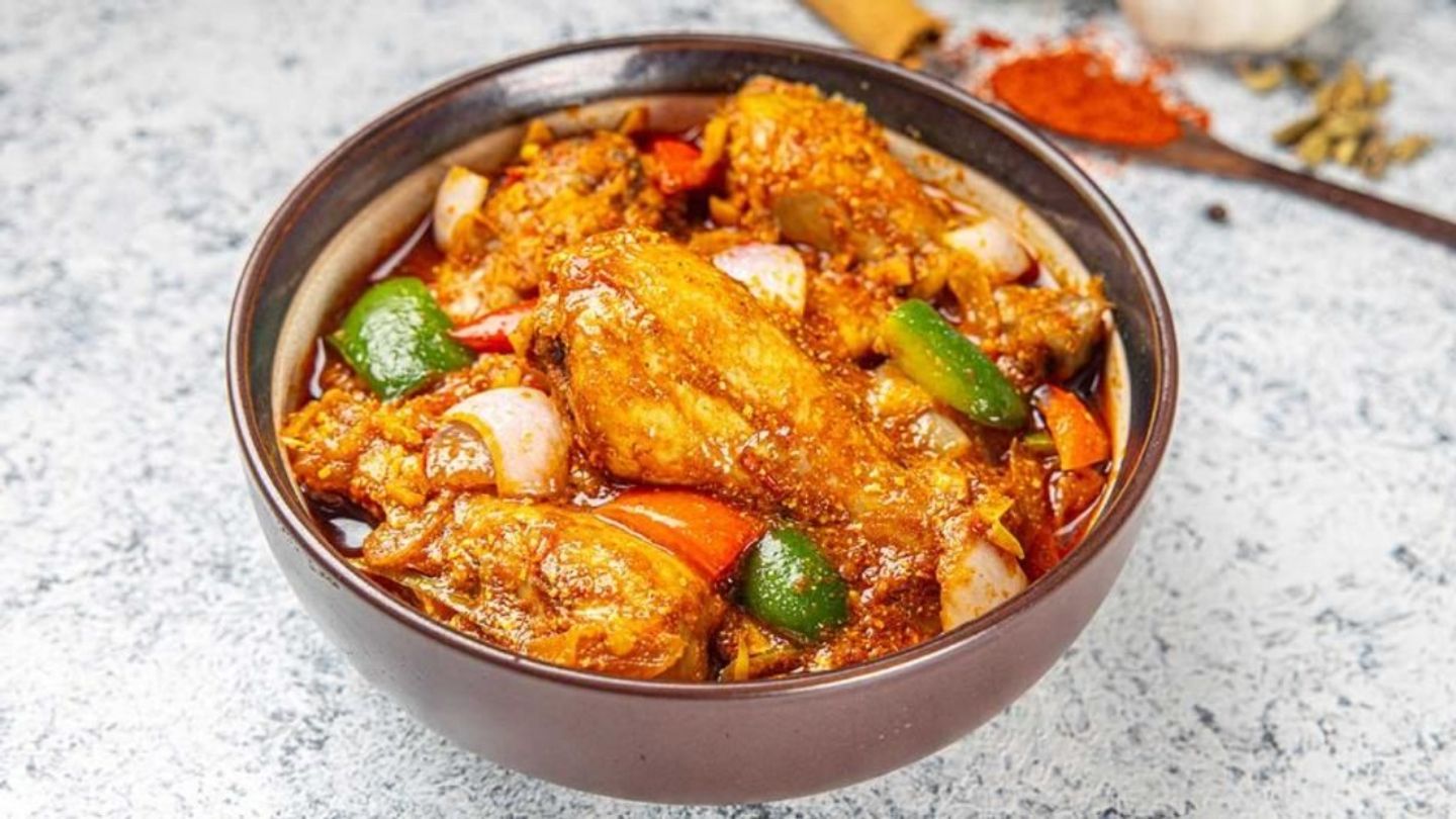 Chicken Kadai - Half