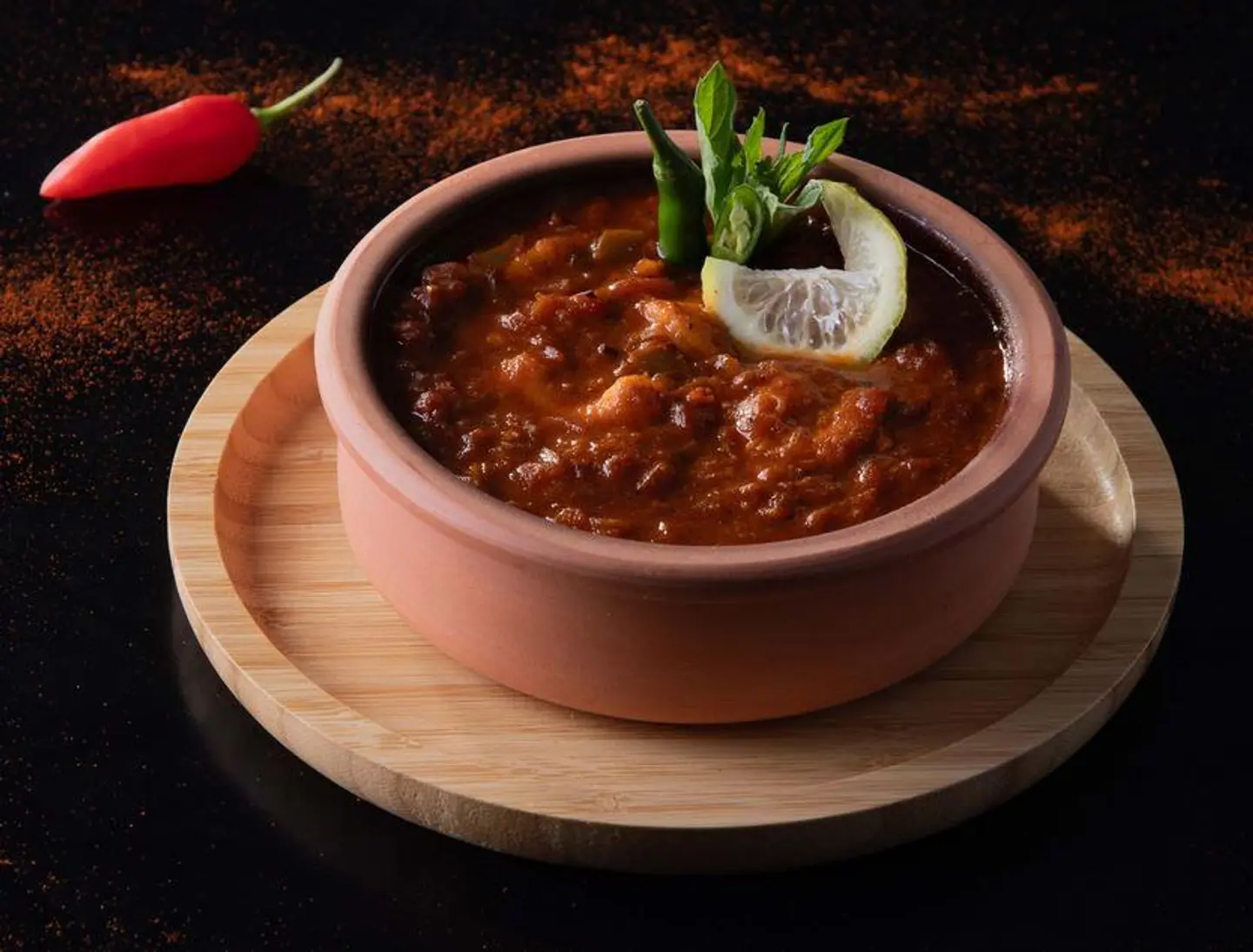 Shrimp Tagine - White Tagine