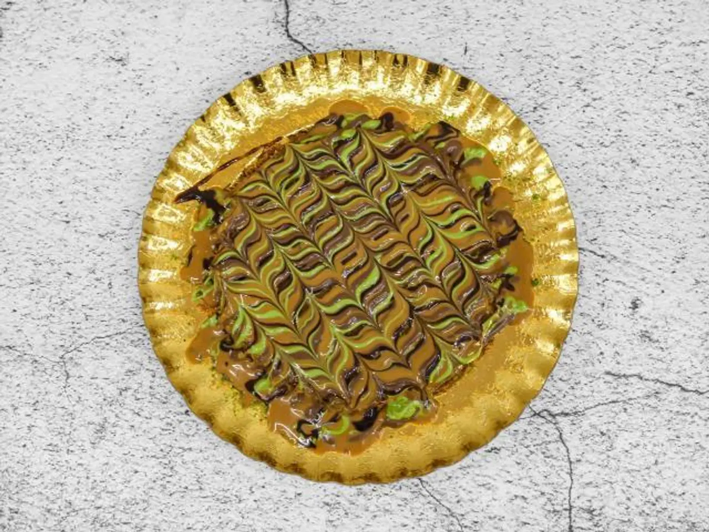 Kunafa With Sauces - Small