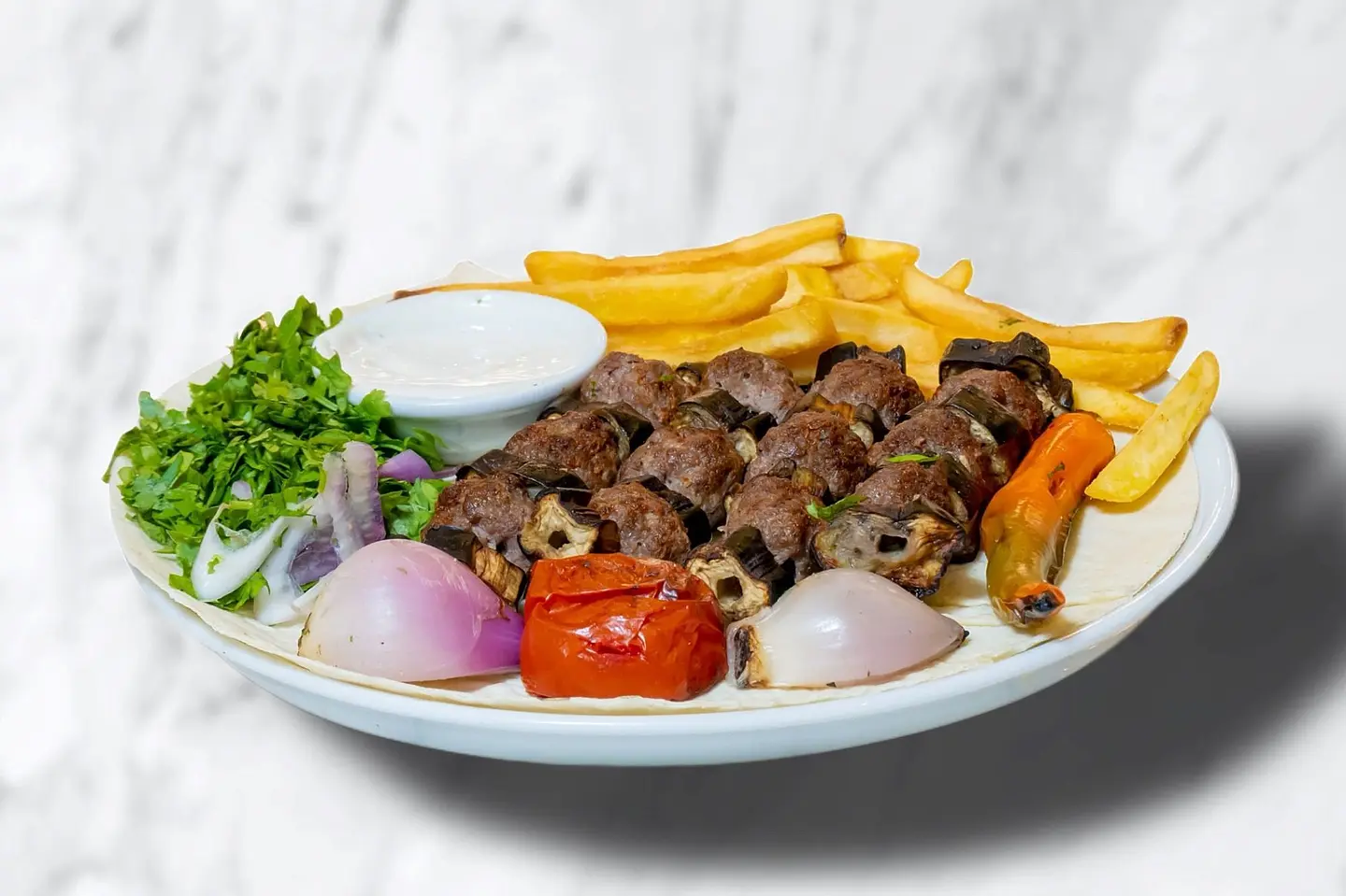 كباب باذنجان - كباب باذنجان -صغير