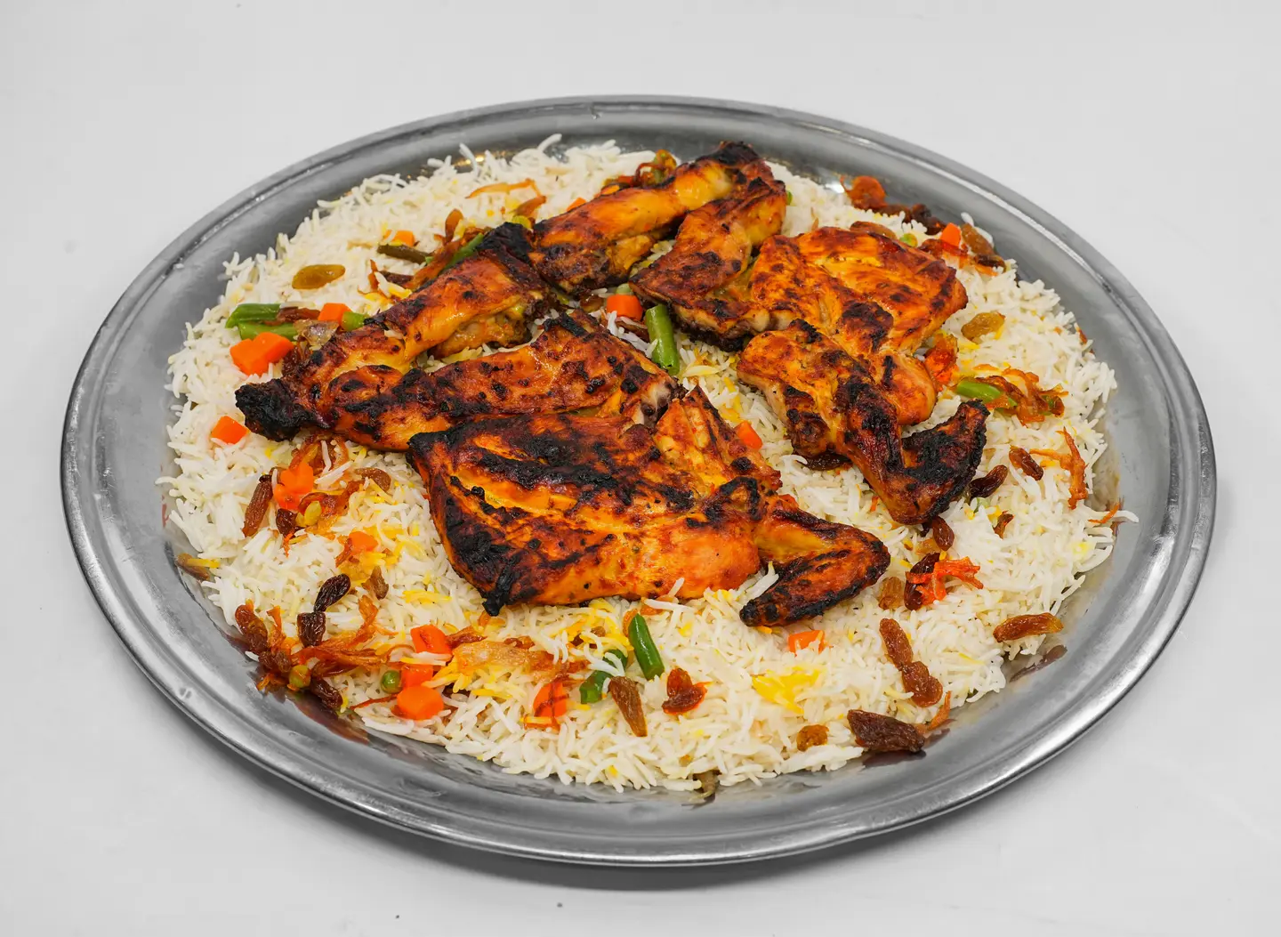 Charcoal Chicken With Rice - Half Chicken