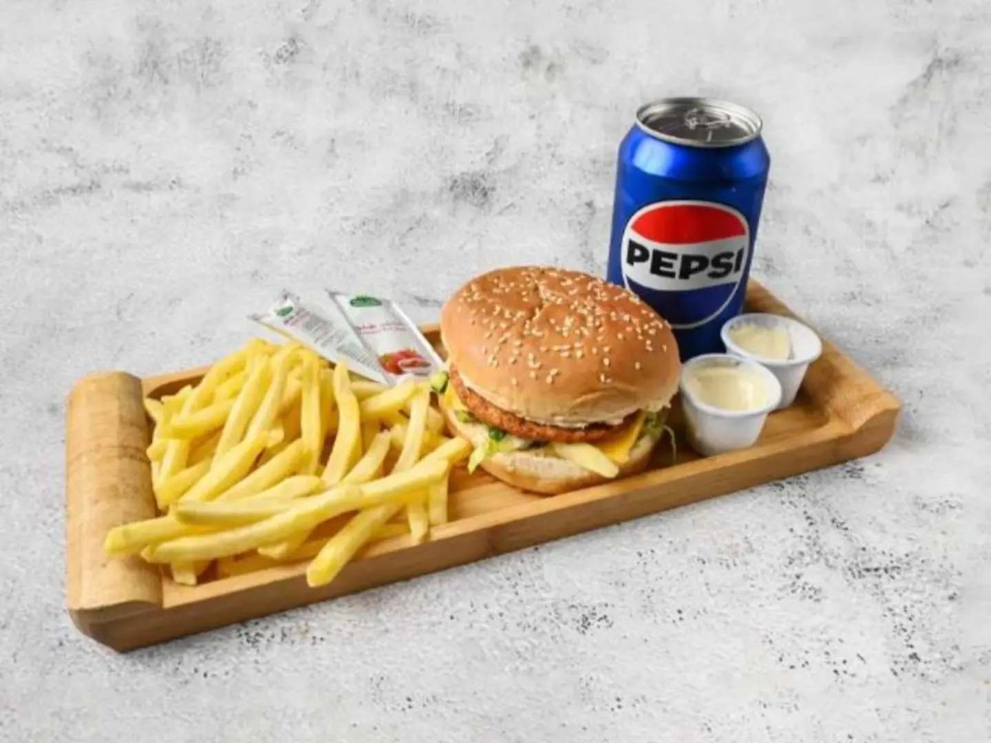 Chicken Burger Meal - Single
