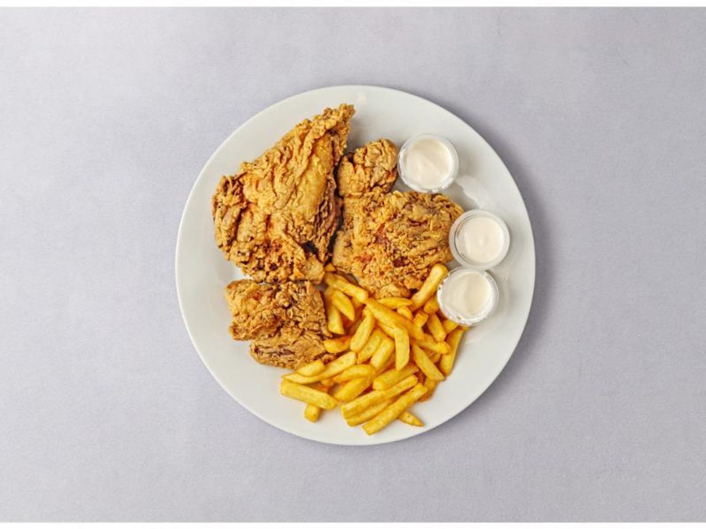 مقلقل بدون أرز - نص حبة دجاج
