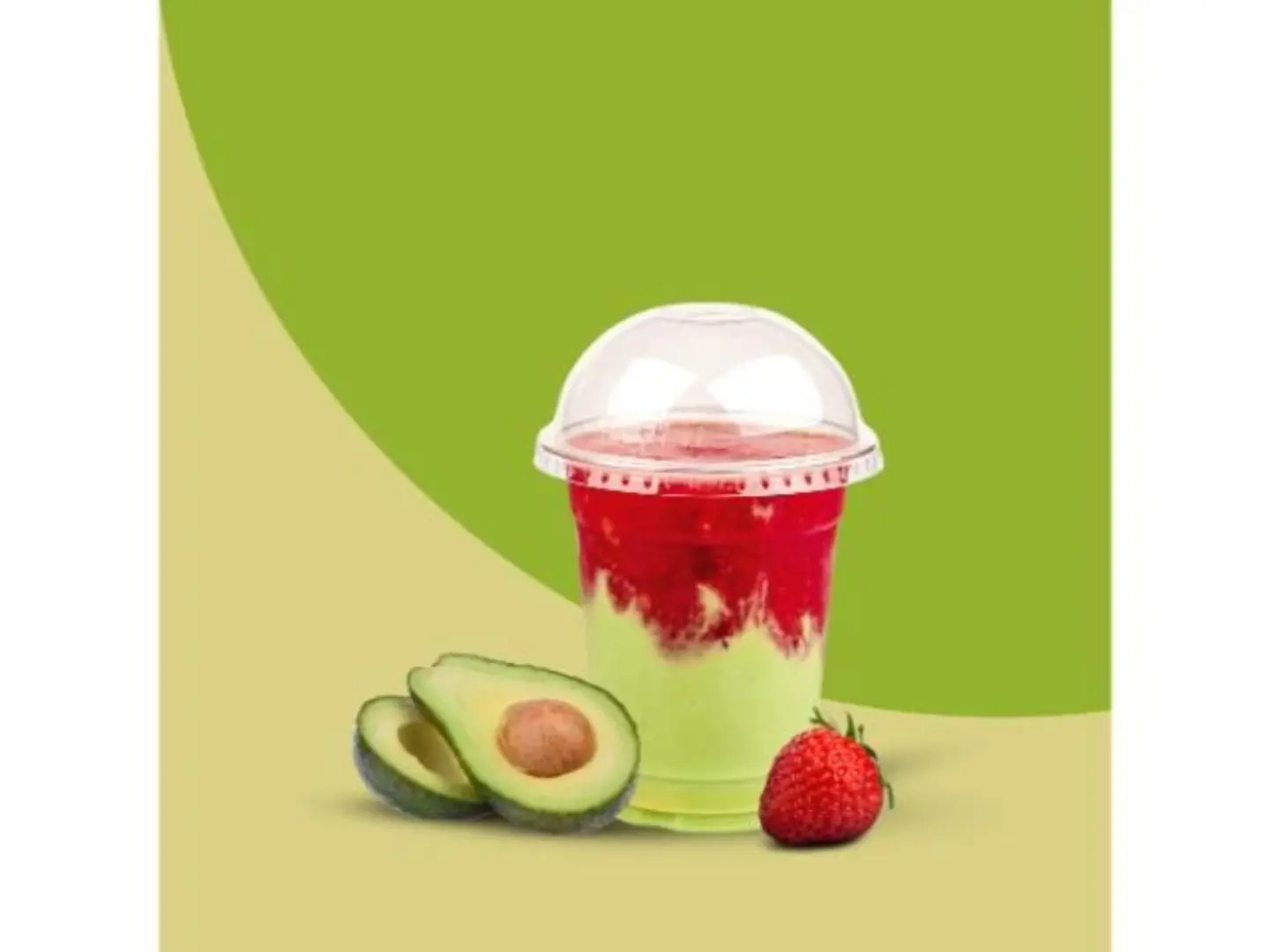 أفوكادو فراولة - وسط