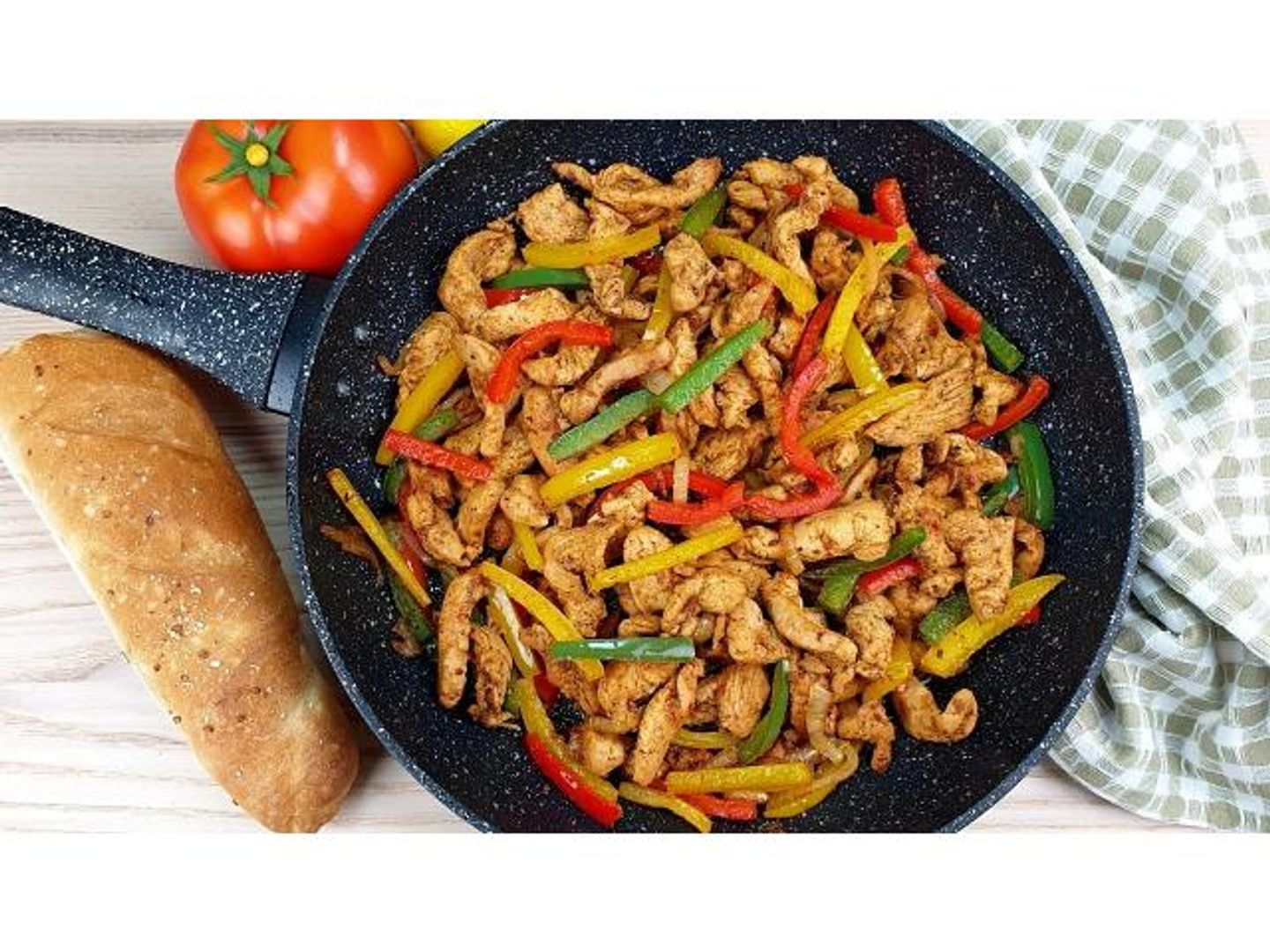 A Plate Of Fajita Style Shawarma - Small
